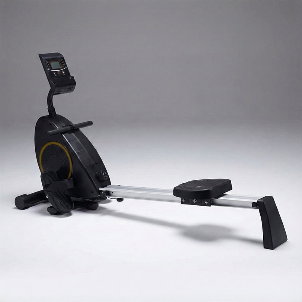 Foldable rowing machine Inklapbare roeitrainer