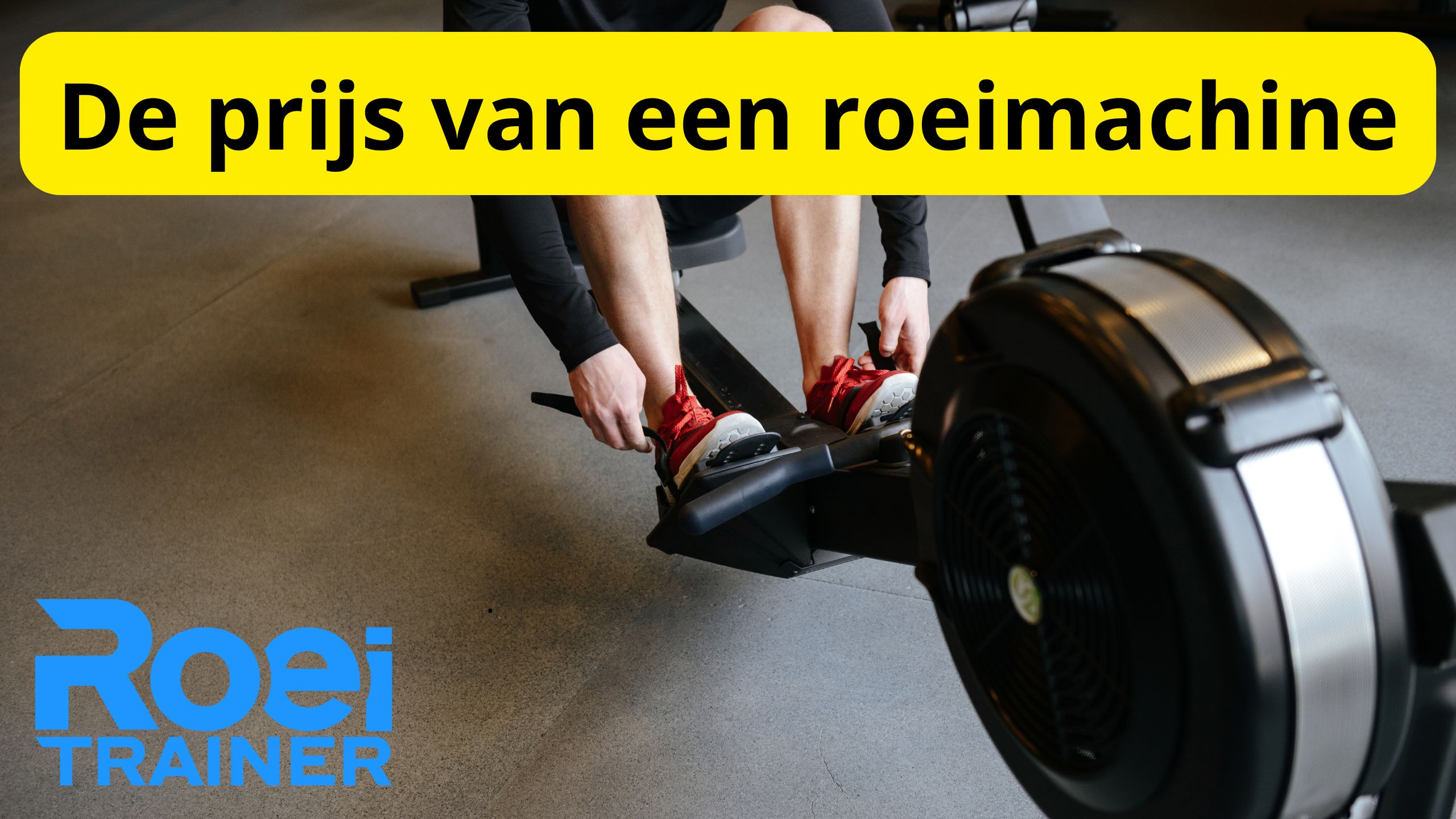 De prijs van een roeitrainer