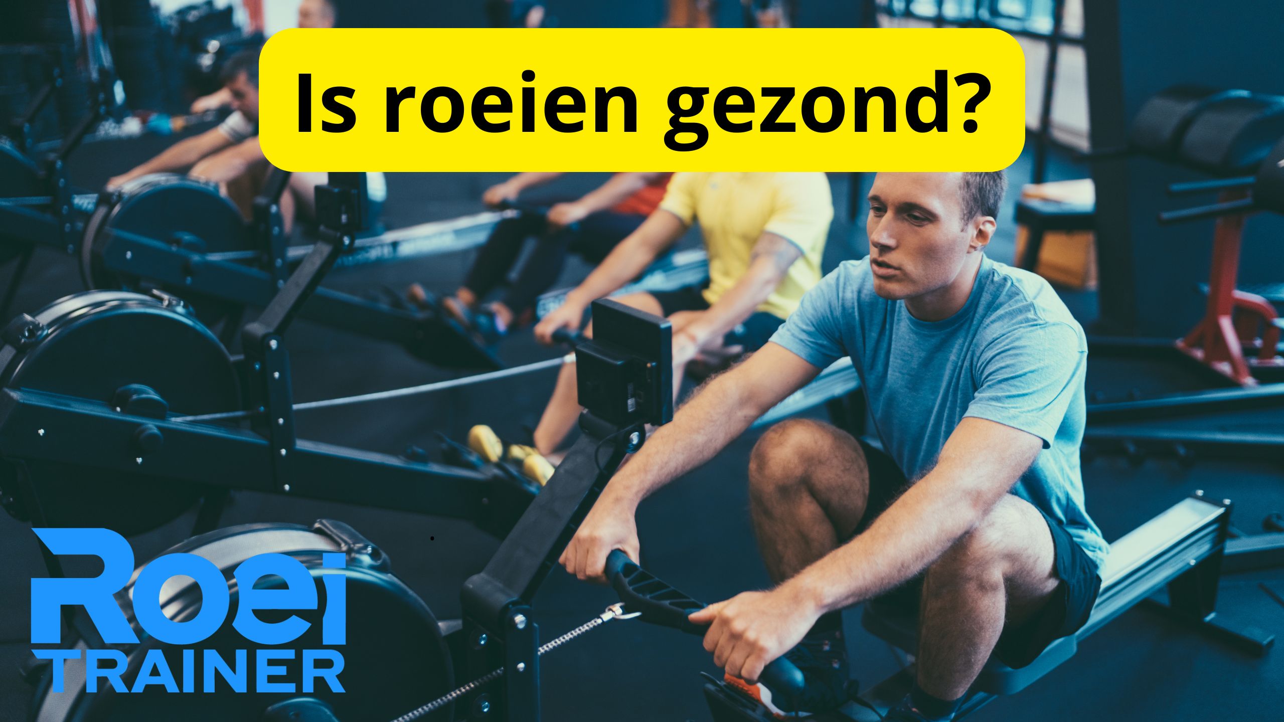 is roeien gezond