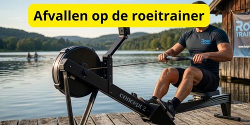 Afvallen op de roeitrainer